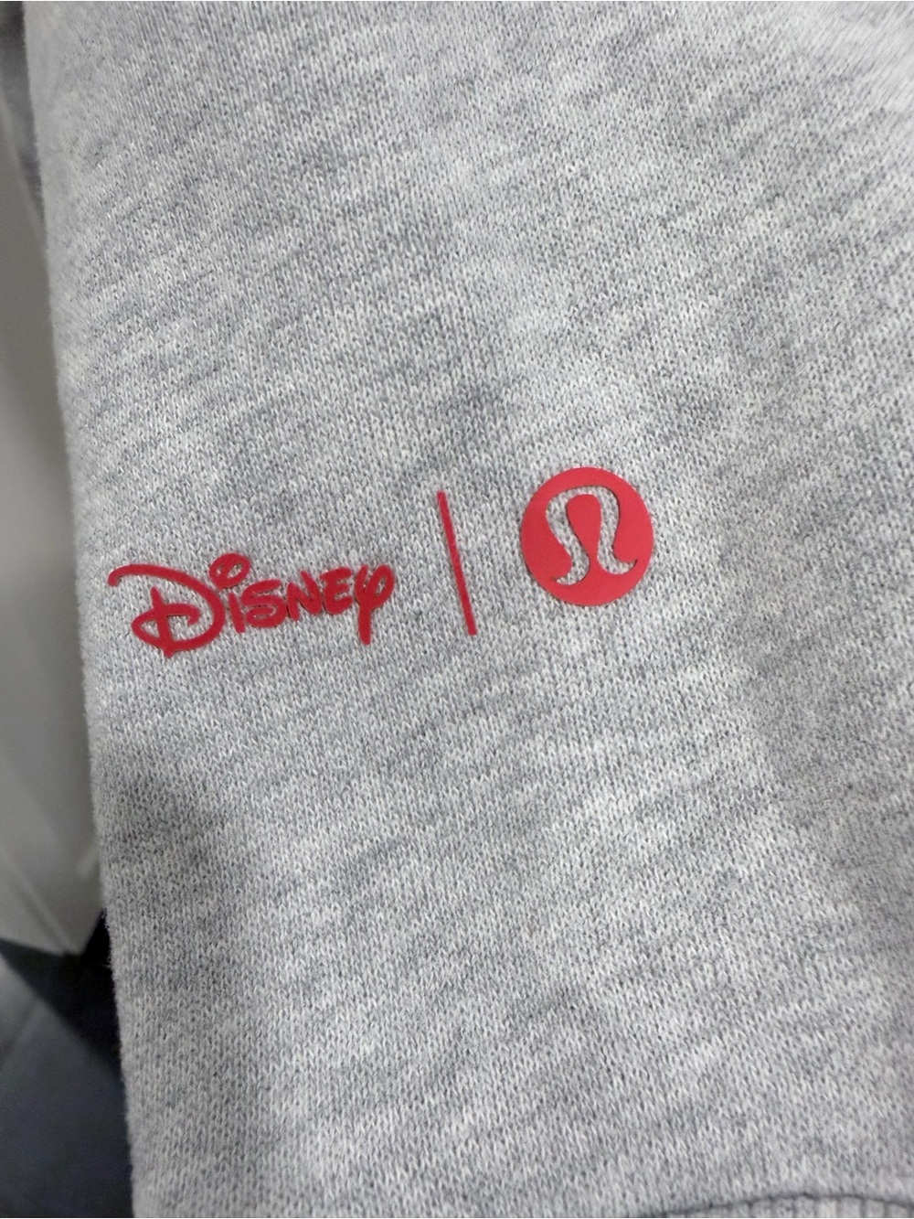 Disney x Lululemon Mickey Mouse Steady State Pullover Hoodie - Gray / Size M - Picture 3 of 4